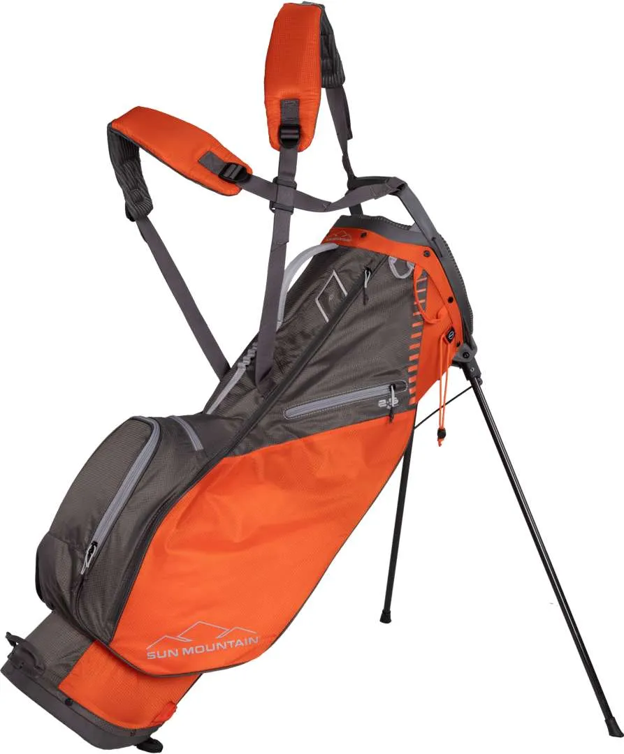 Sun Mountain 2.5  Ultralight Golf Stand Bag - Inferno-Gunmetal