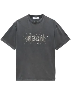 T-Shirt With Studded Details