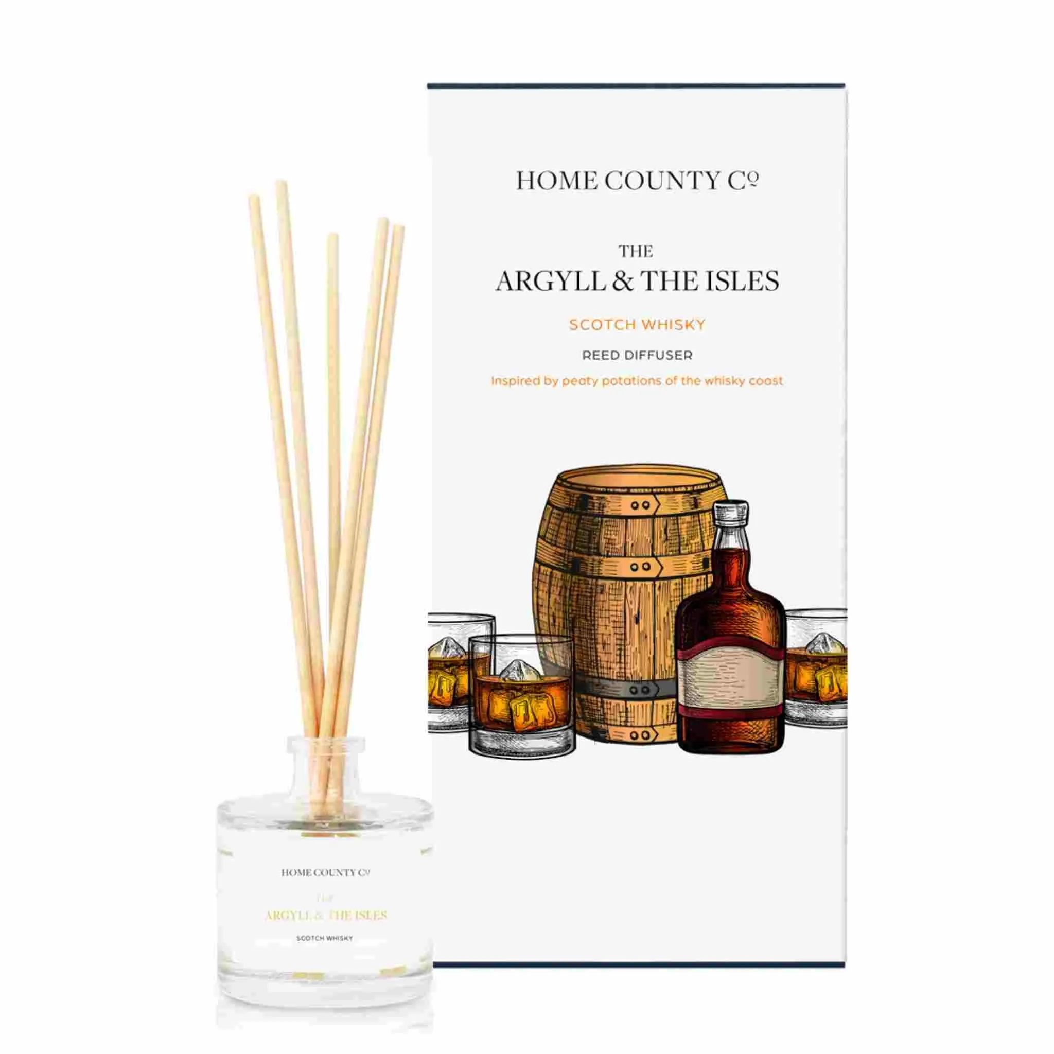 The Argyll and The Isles - Scotch Whisky Reed Diffuser