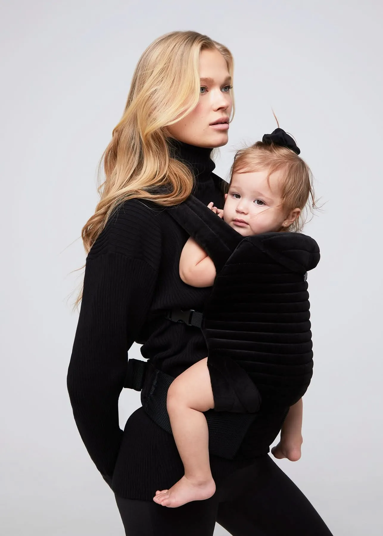 The Armadillo Baby Carrier - Black Velvet