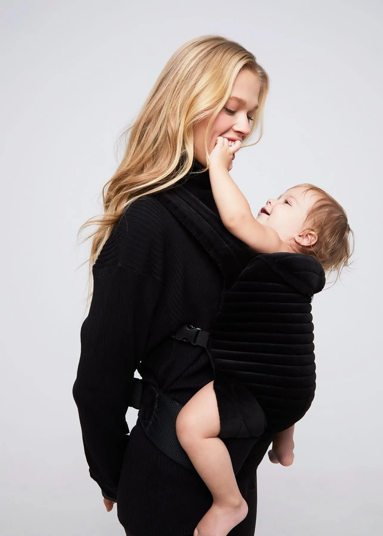 The Armadillo Baby Carrier - Black Velvet