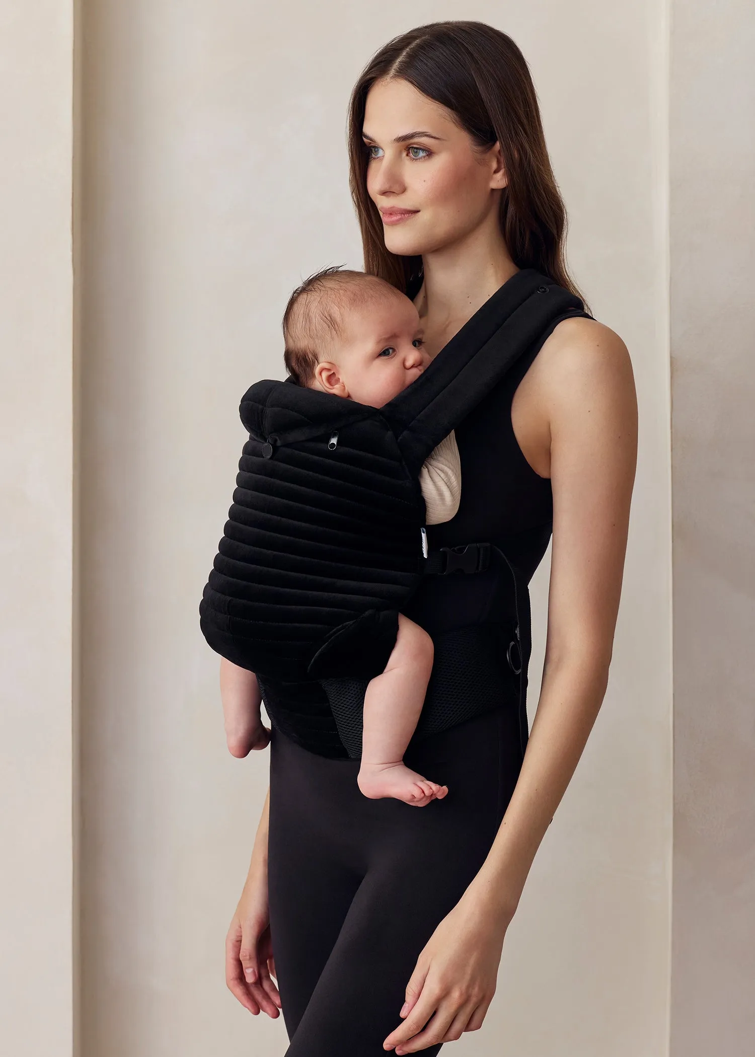 The Armadillo Baby Carrier - Black Velvet