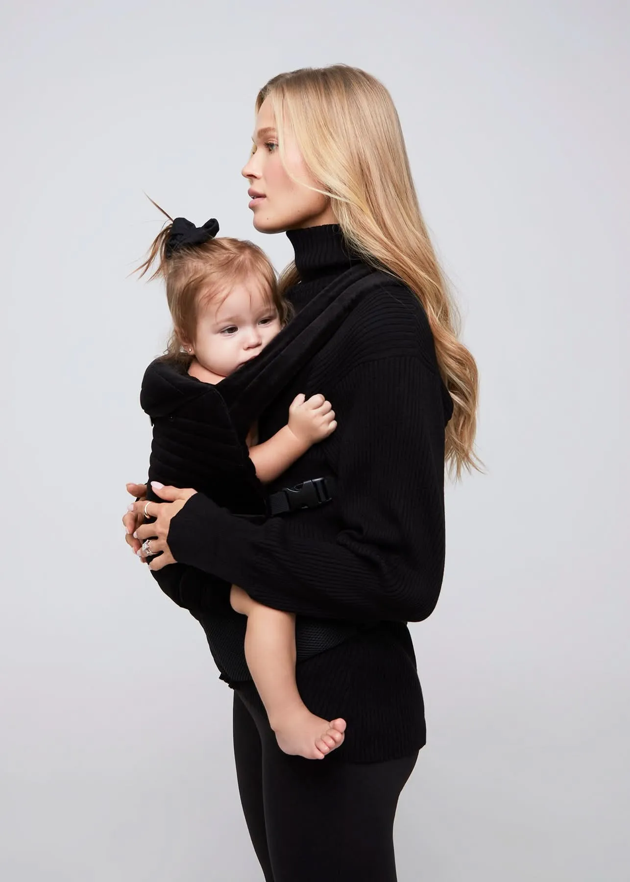 The Armadillo Baby Carrier - Black Velvet