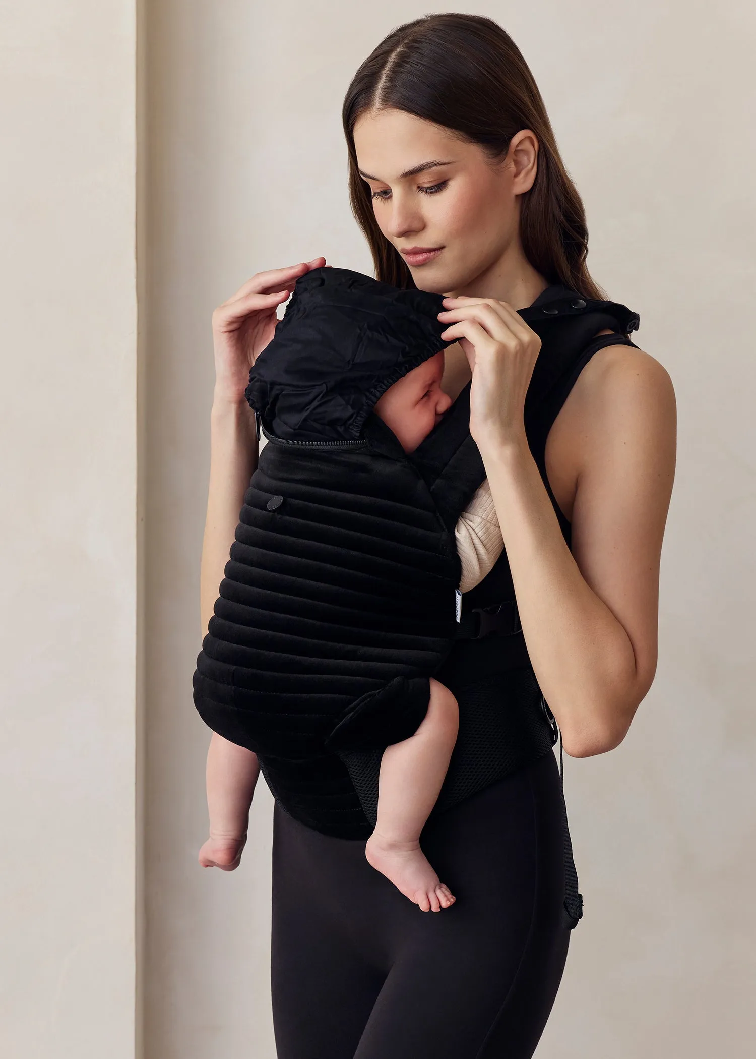 The Armadillo Baby Carrier - Black Velvet