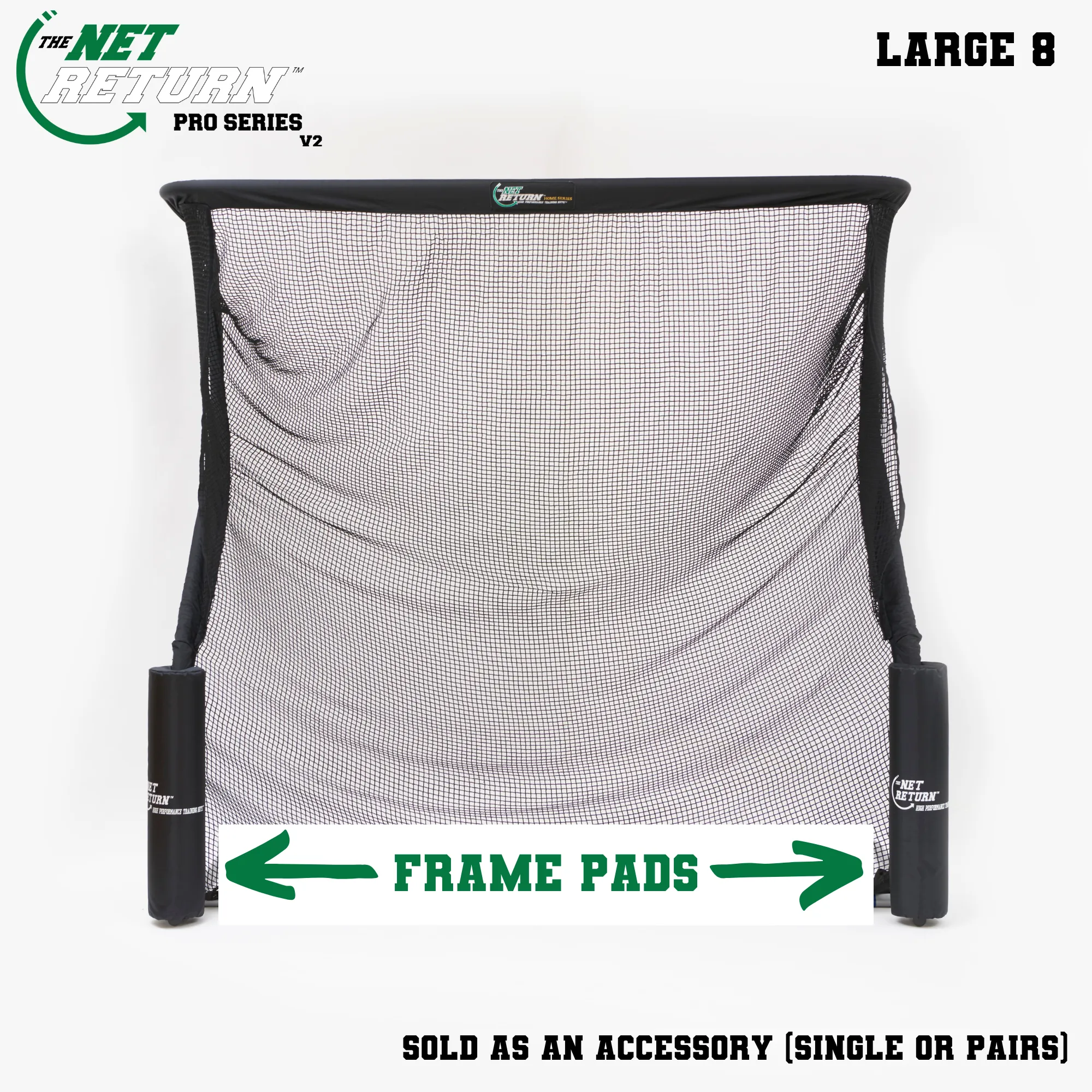 The Net Return Large 8 Pro Series - 8'w x 8'h