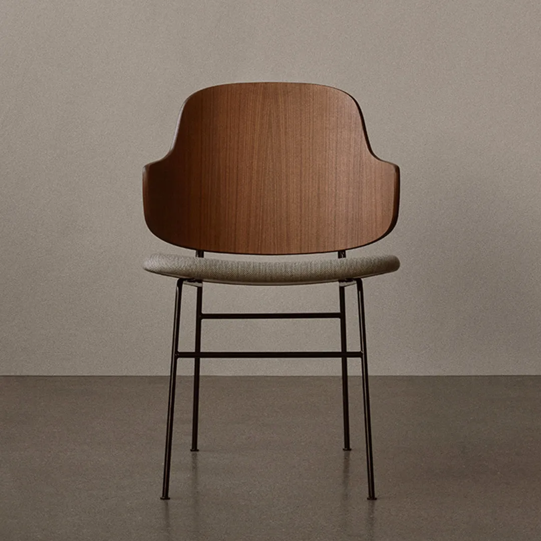 The Penguin Dining Chair - Seat Upholstered