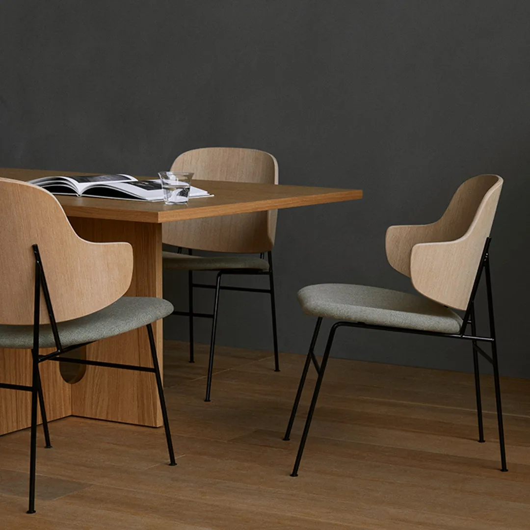 The Penguin Dining Chair - Seat Upholstered
