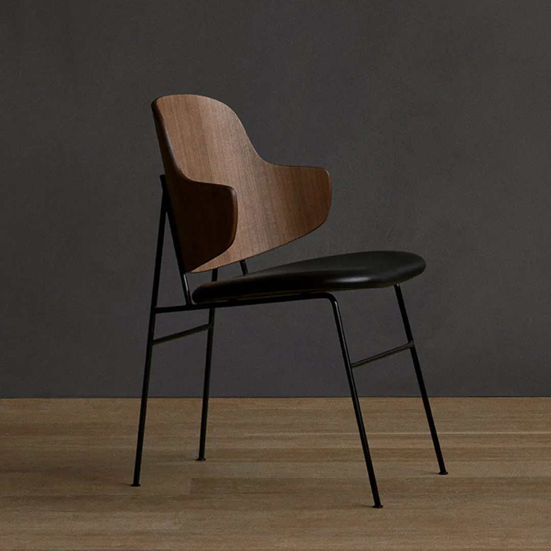 The Penguin Dining Chair - Seat Upholstered