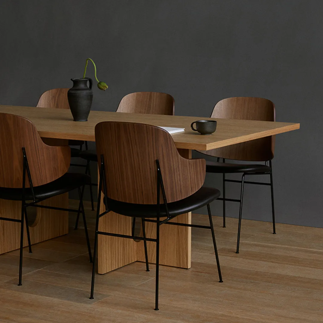 The Penguin Dining Chair - Seat Upholstered