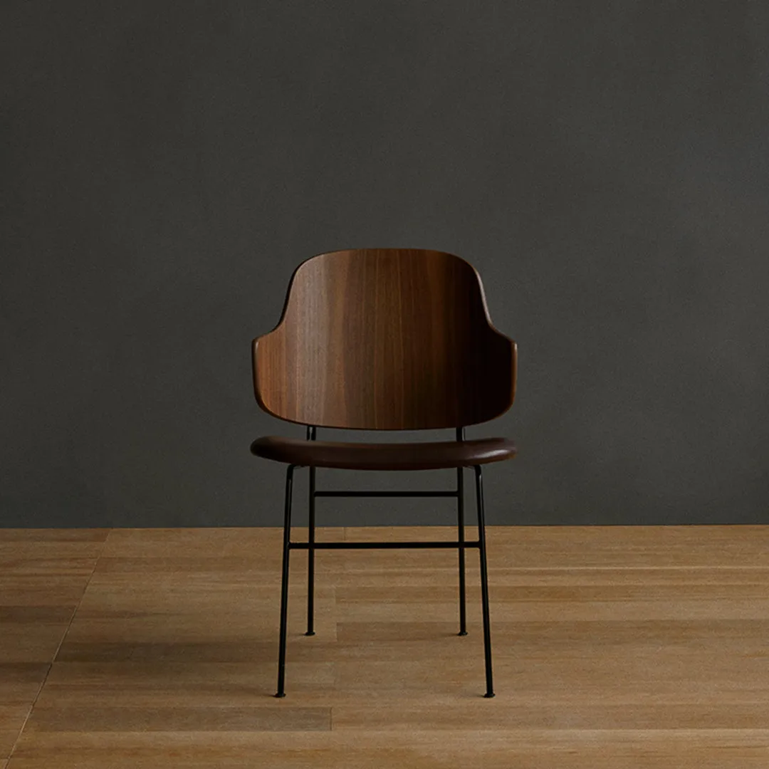 The Penguin Dining Chair - Seat Upholstered