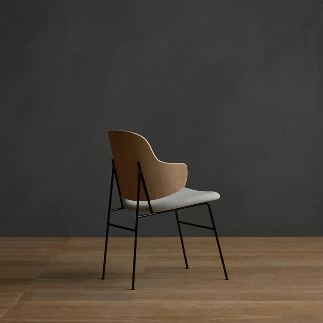 The Penguin Dining Chair - Seat Upholstered