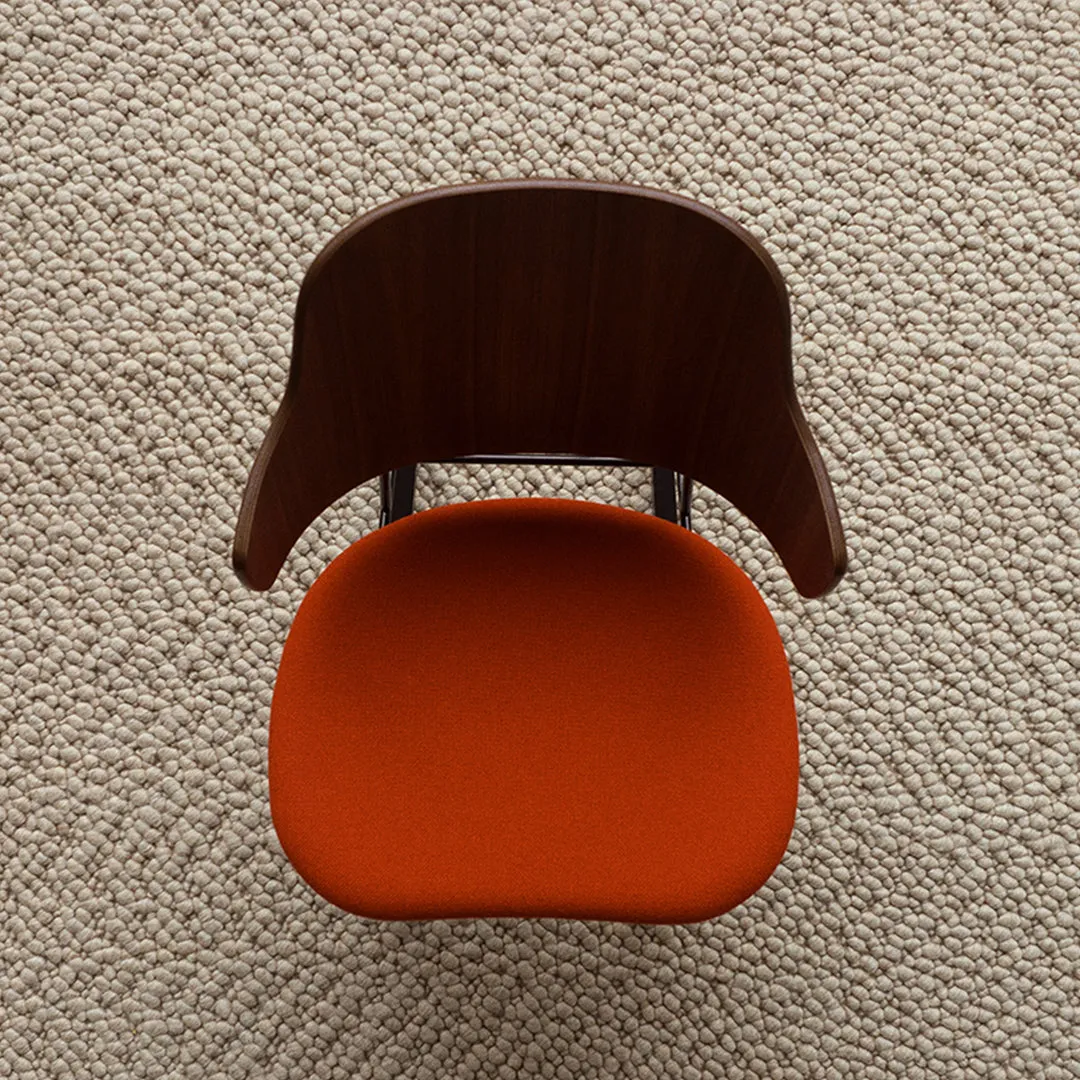 The Penguin Dining Chair - Seat Upholstered