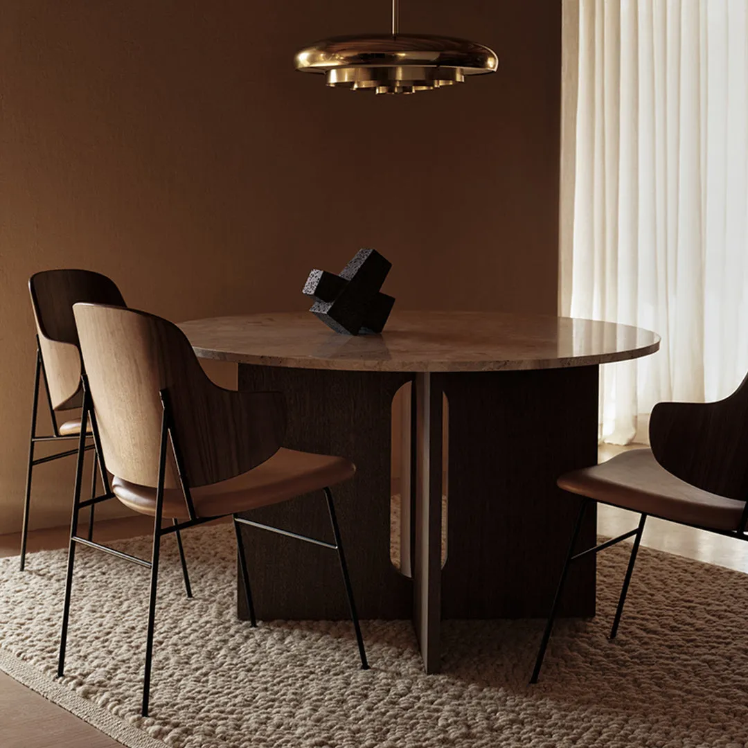 The Penguin Dining Chair - Seat Upholstered