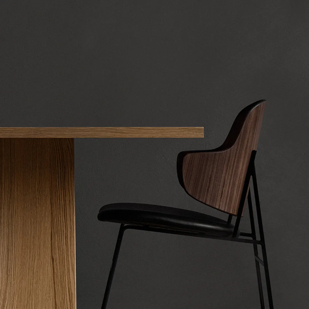 The Penguin Dining Chair - Seat Upholstered