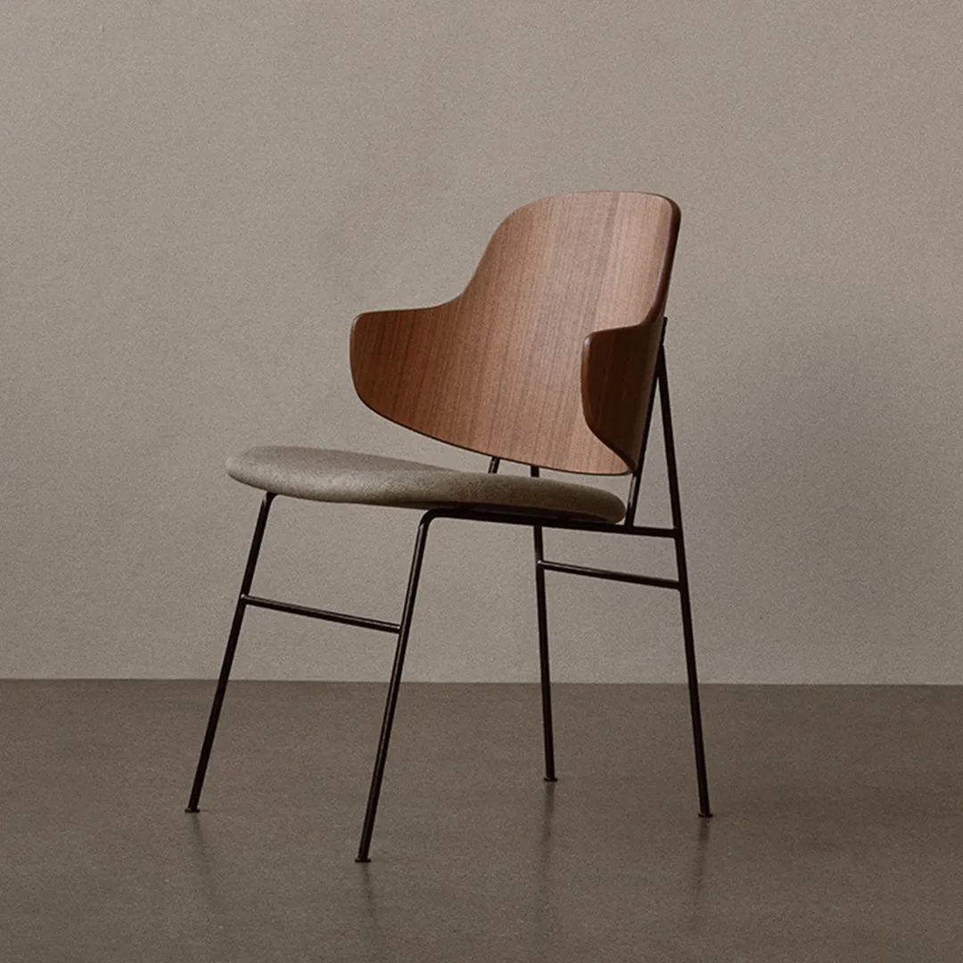 The Penguin Dining Chair - Seat Upholstered