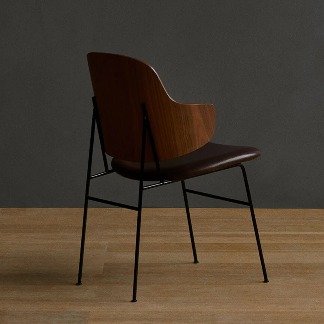 The Penguin Dining Chair - Seat Upholstered