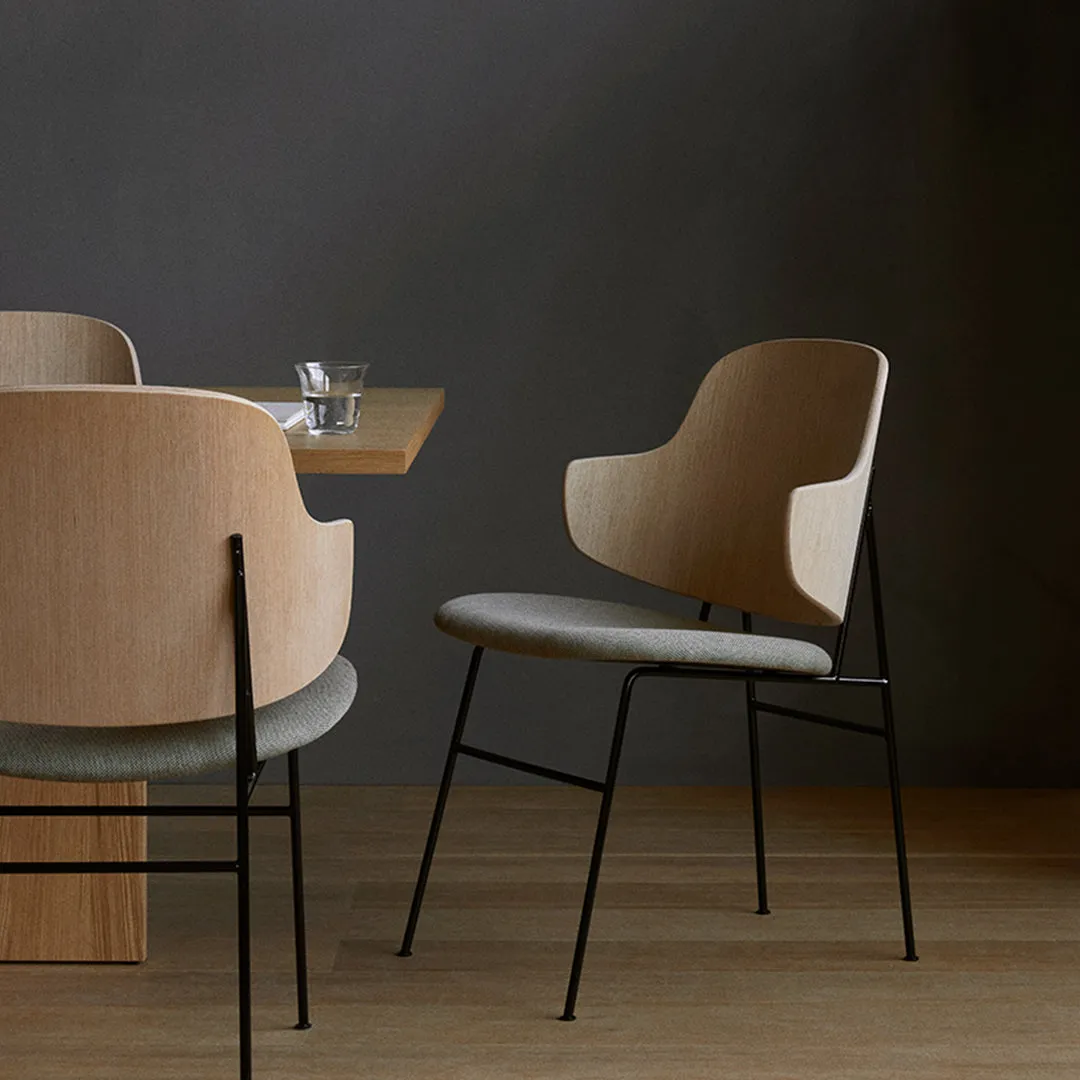 The Penguin Dining Chair - Seat Upholstered