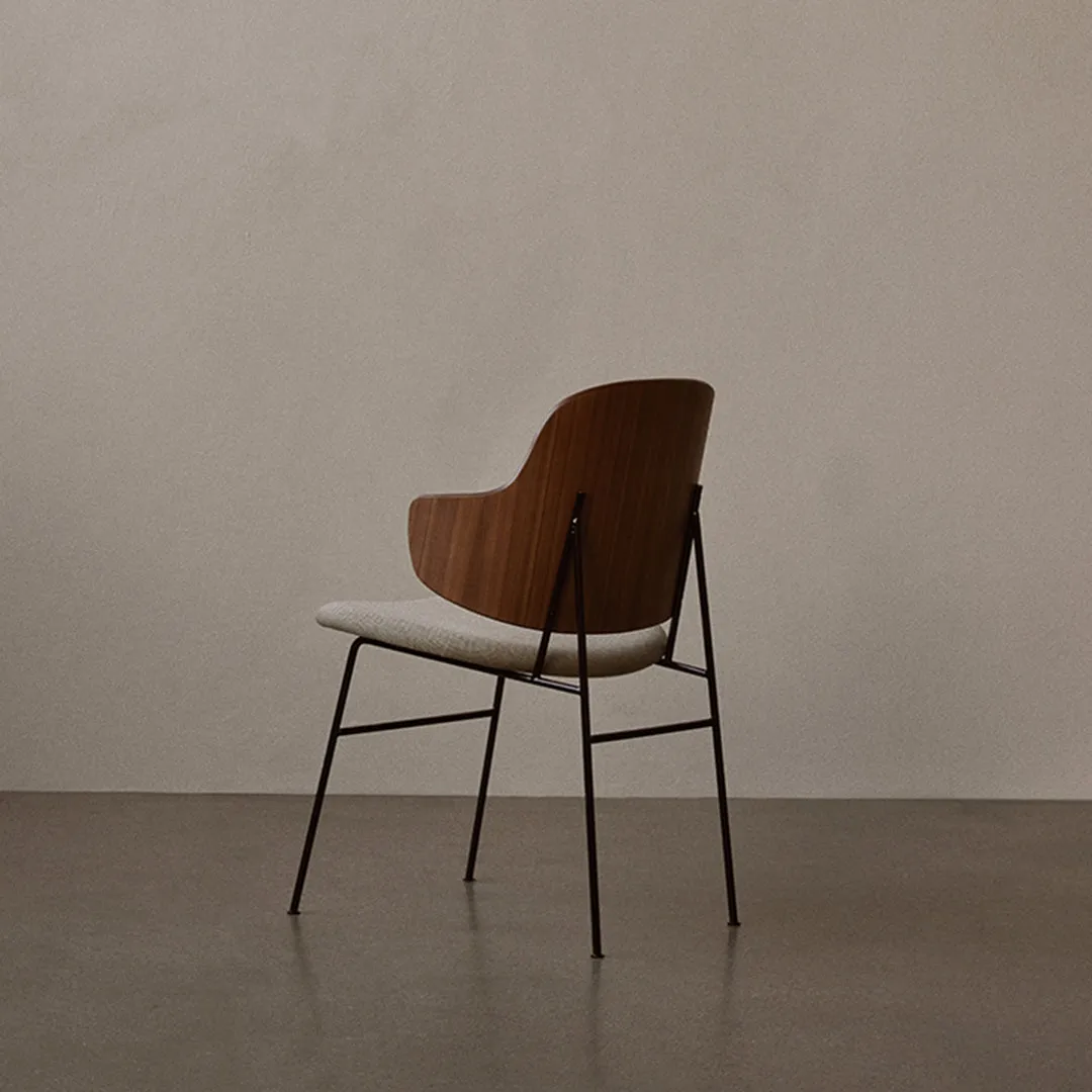 The Penguin Dining Chair - Seat Upholstered