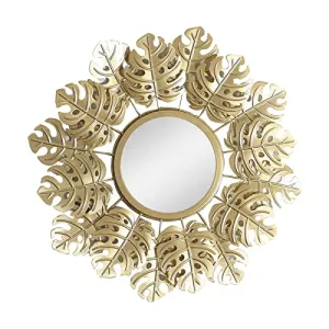 TOG Modern Decorative Wall Mirrors Wall Art for Hallway Bedroom Decoration Monstera'|Home & Garden| Home Decor| Mirrors'