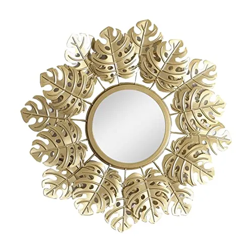 TOG Modern Decorative Wall Mirrors Wall Art for Hallway Bedroom Decoration Monstera'|Home & Garden| Home Decor| Mirrors'