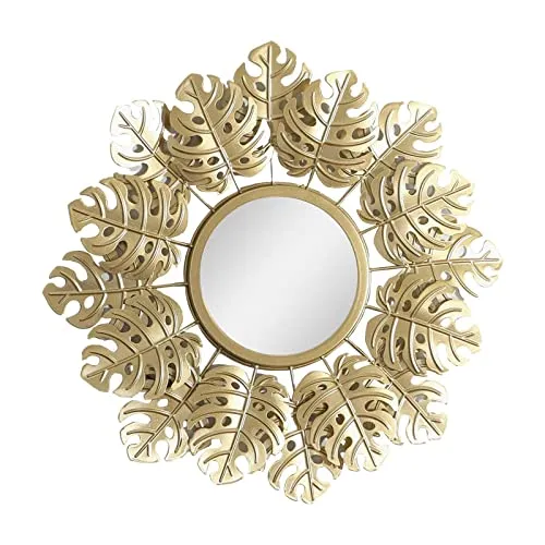 TOG Modern Decorative Wall Mirrors Wall Art for Hallway Bedroom Decoration Monstera'|Home & Garden| Home Decor| Mirrors'