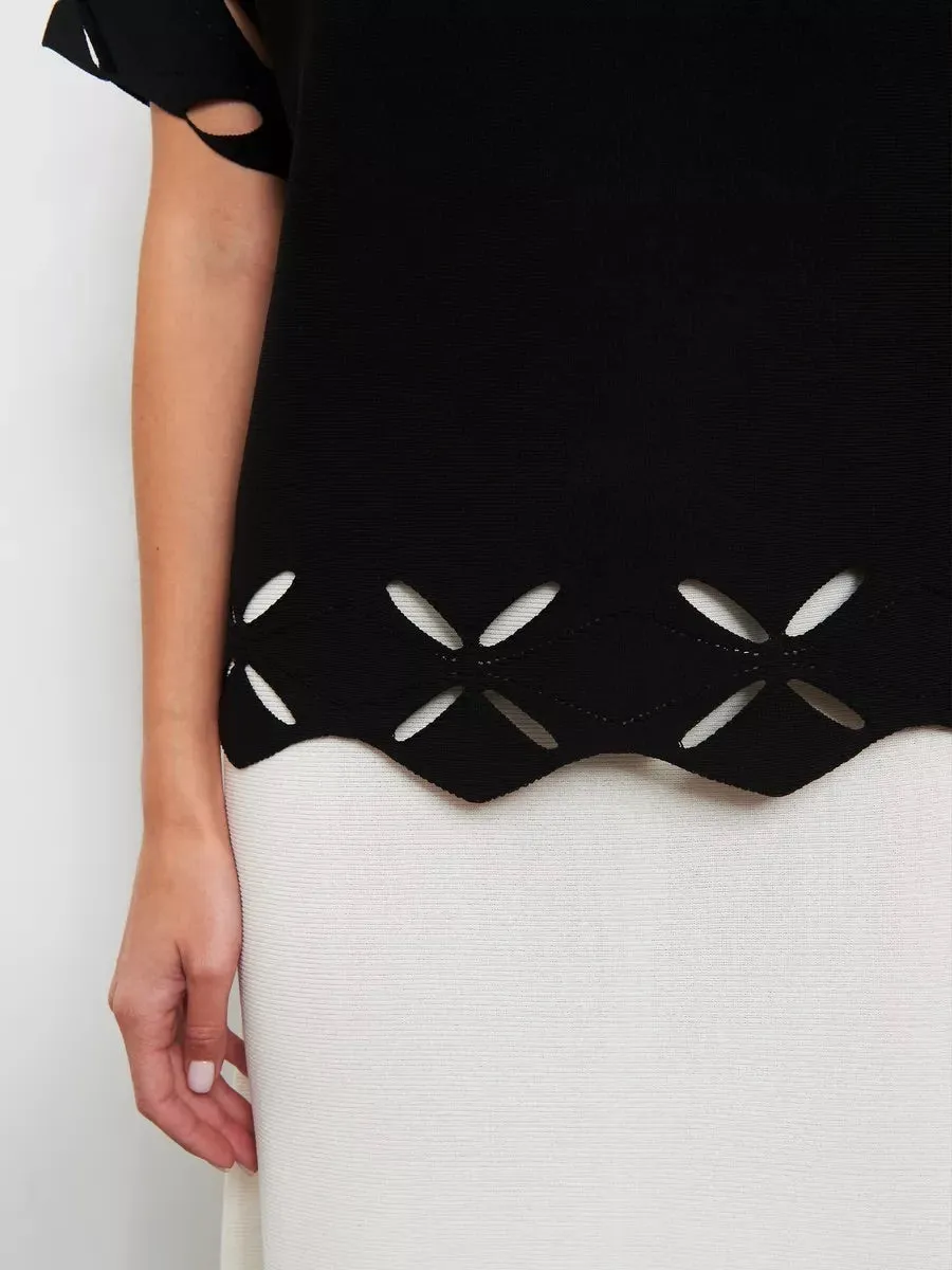 Top with Cutout Details