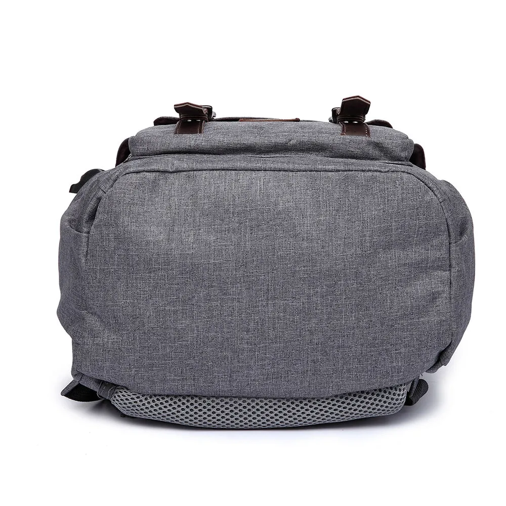Travel Laptop Backpack, Oxford fabric( K1023-grey)