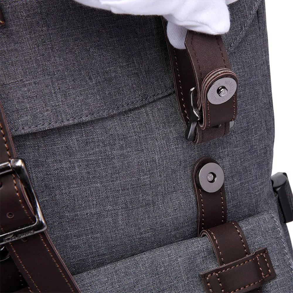 Travel Laptop Backpack, Oxford fabric( K1023-grey)