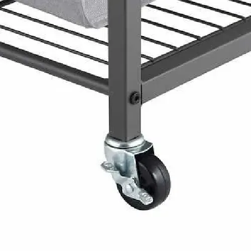 Trinity 3-bag Laundry Cart With Flip-up Top