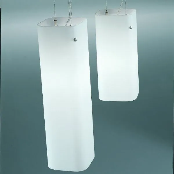 Triple White Murano Glass Kitchen Island Light