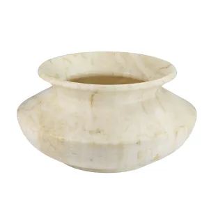 Turned Marble Water Pot