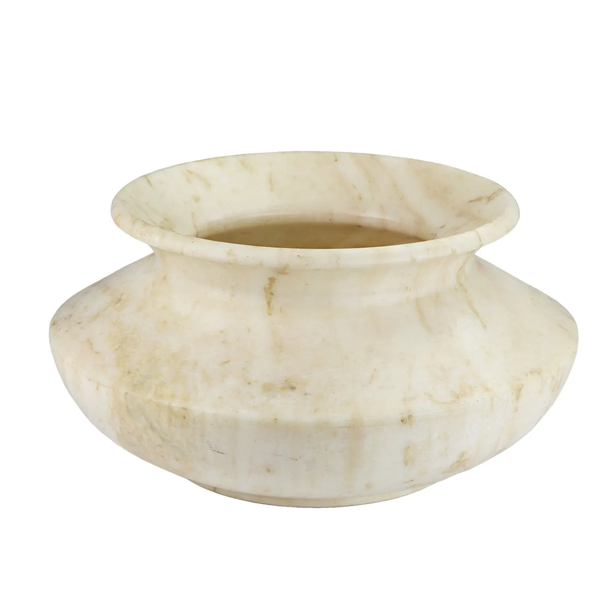 Turned Marble Water Pot