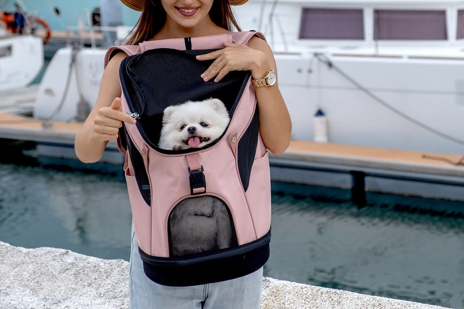 Ultralight Pro Backpack Carrier – Coral Pink
