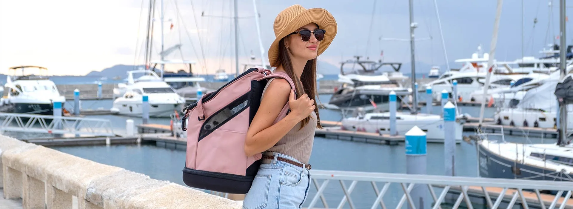 Ultralight Pro Backpack Carrier – Coral Pink