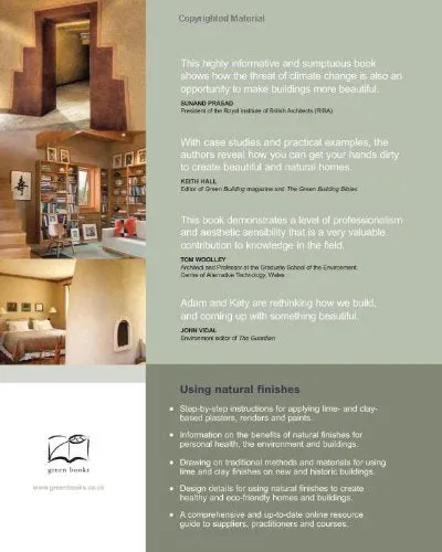 Using Natural Finishes: Lime and Earth Based Plasters, Renders & Paints