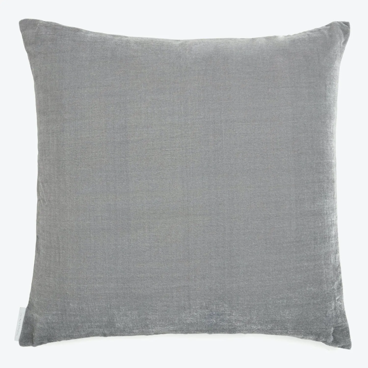 Velvet Pillow Silver