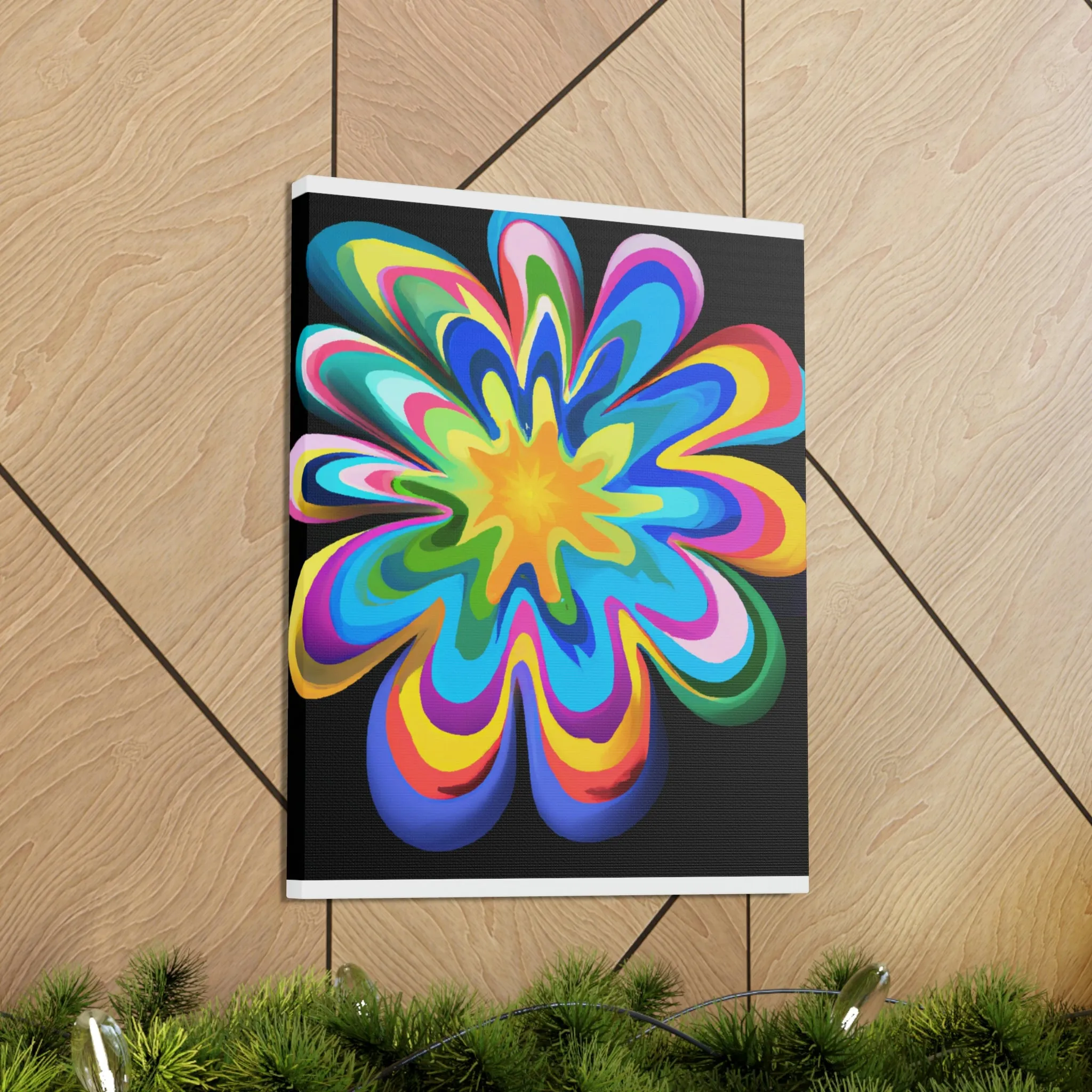 Vibrant Noir. - Canvas