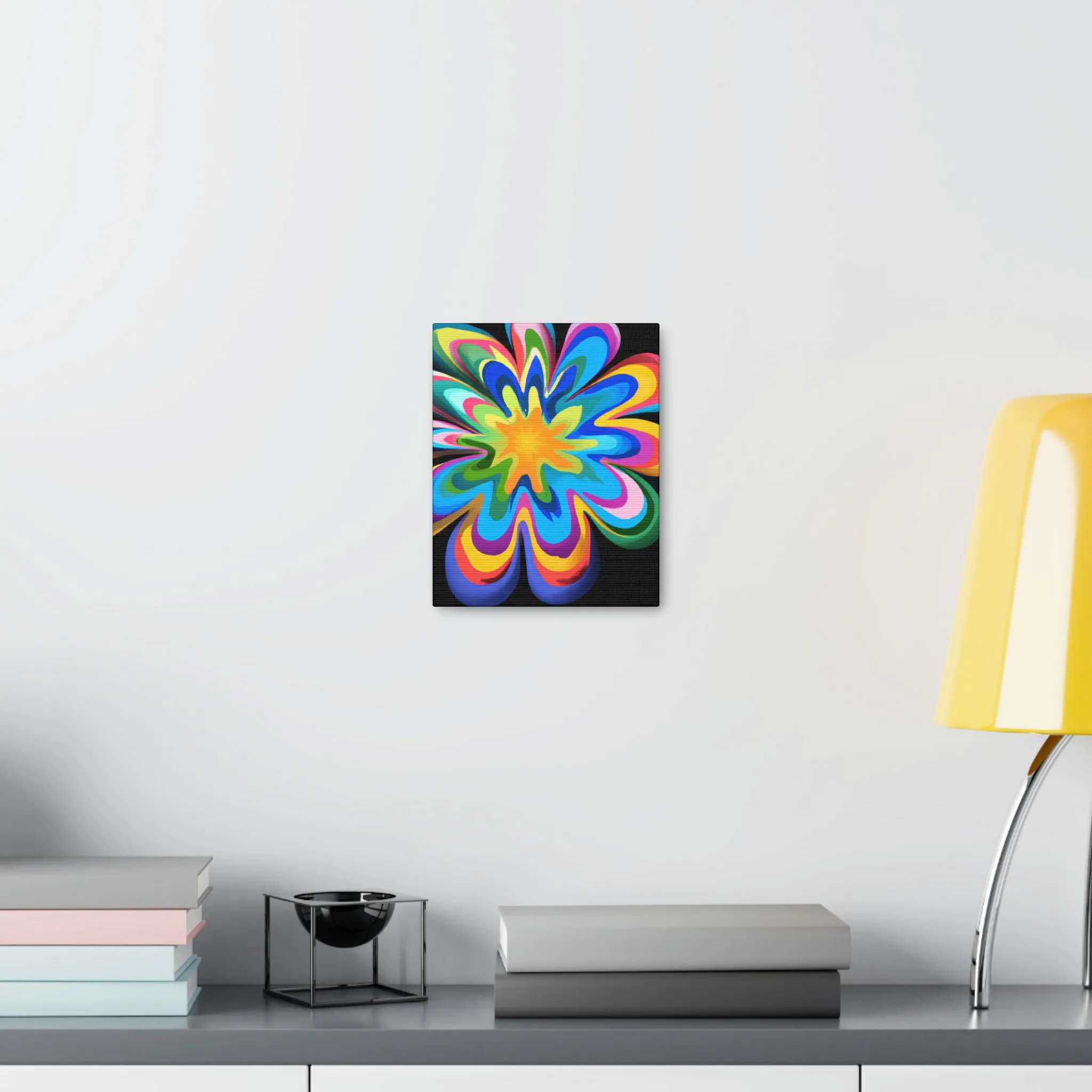 Vibrant Noir. - Canvas