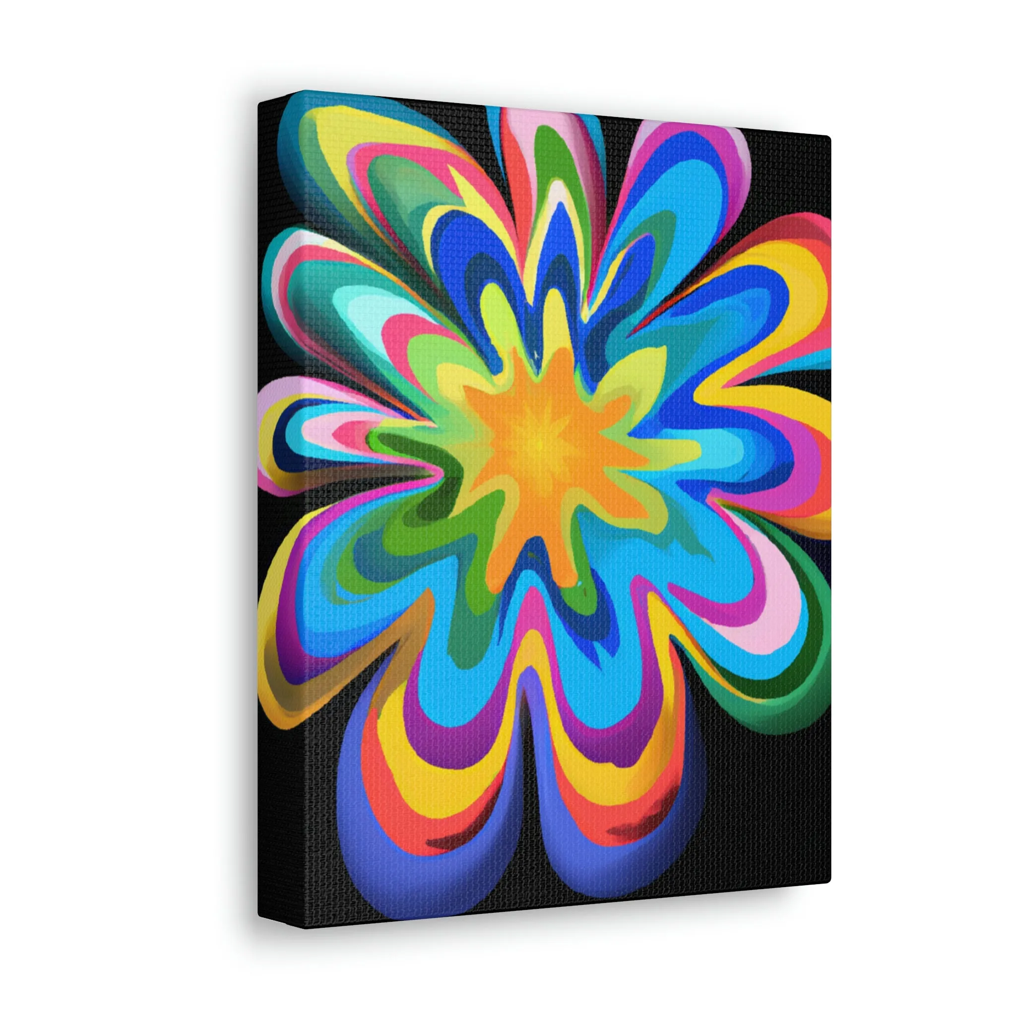 Vibrant Noir. - Canvas