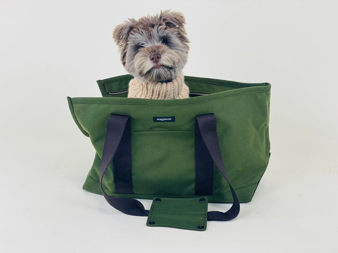 Wagwear Cordura Camo Zipper Tote