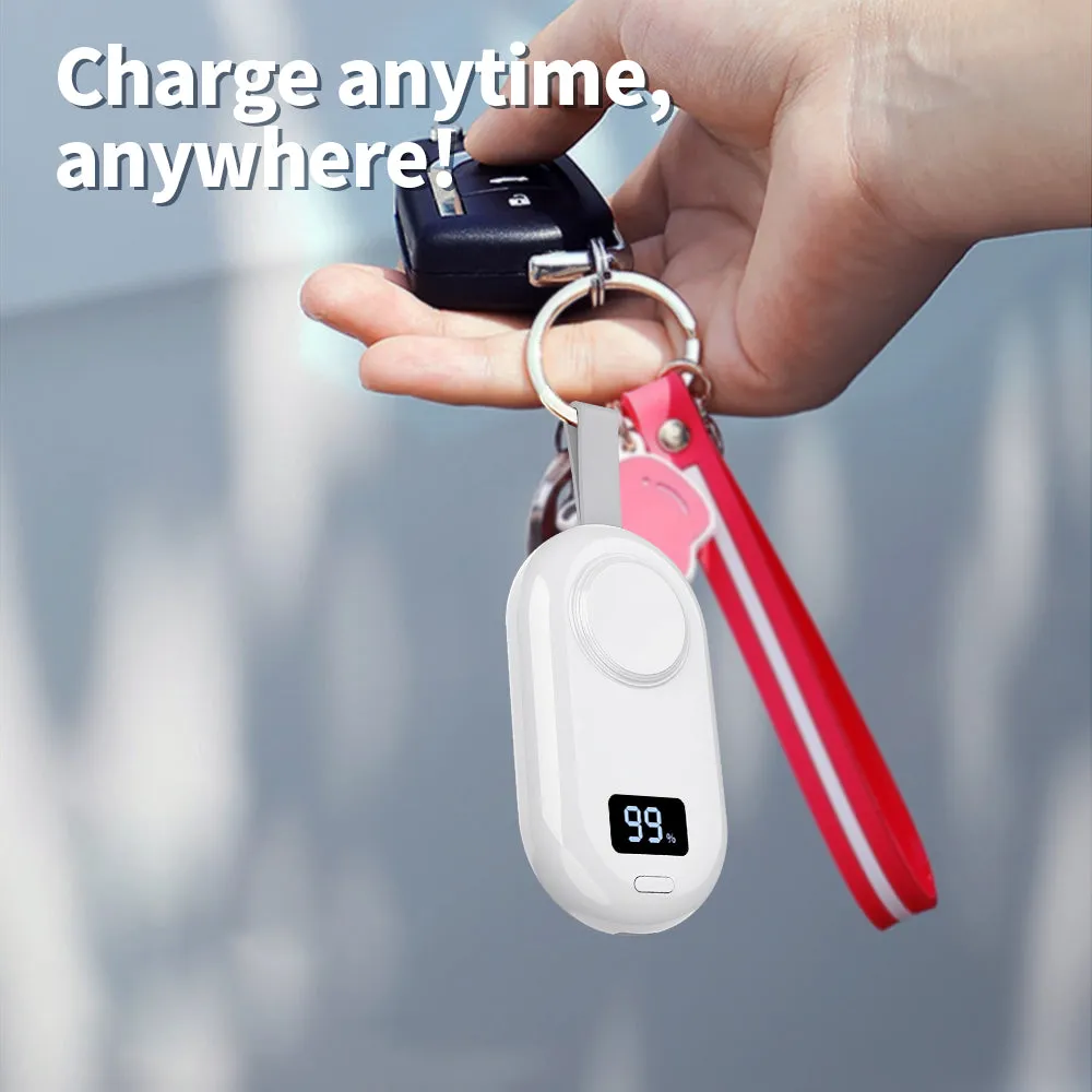 Wireless Charging Power Bank for Apple Watch with Magnetic Suction, Portable and Fast Charging