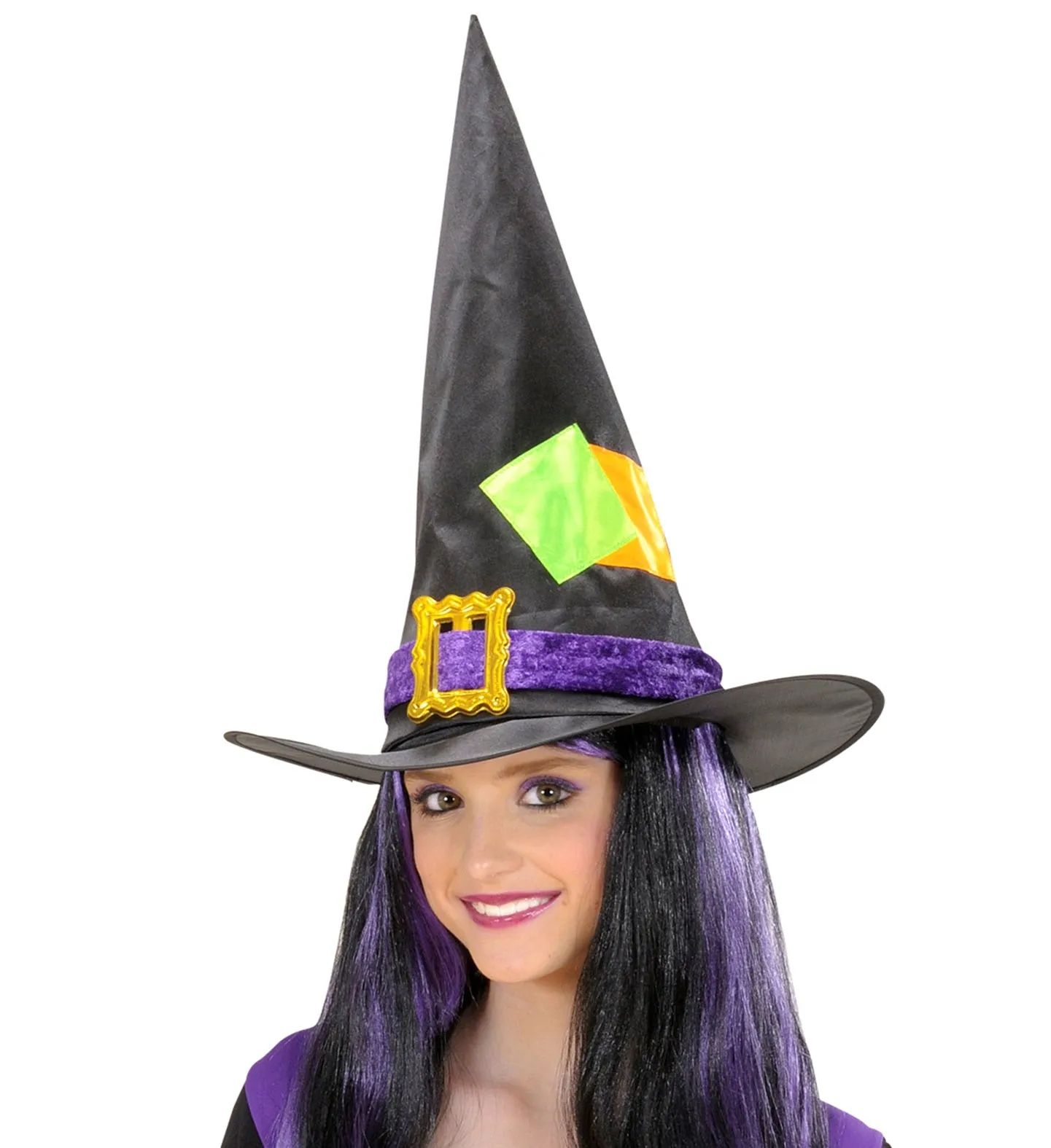 Witch Hat with Patches
