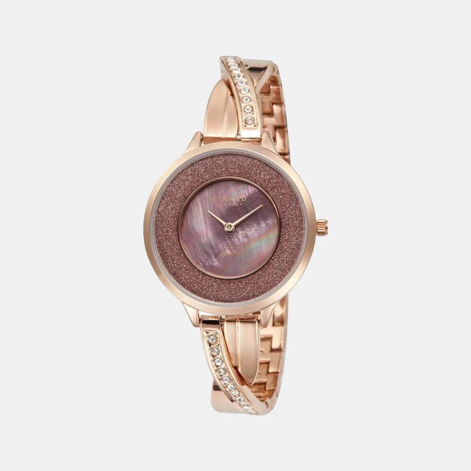 Women Rose Gold Analog Stainless Steel Watch S730LXXNSV