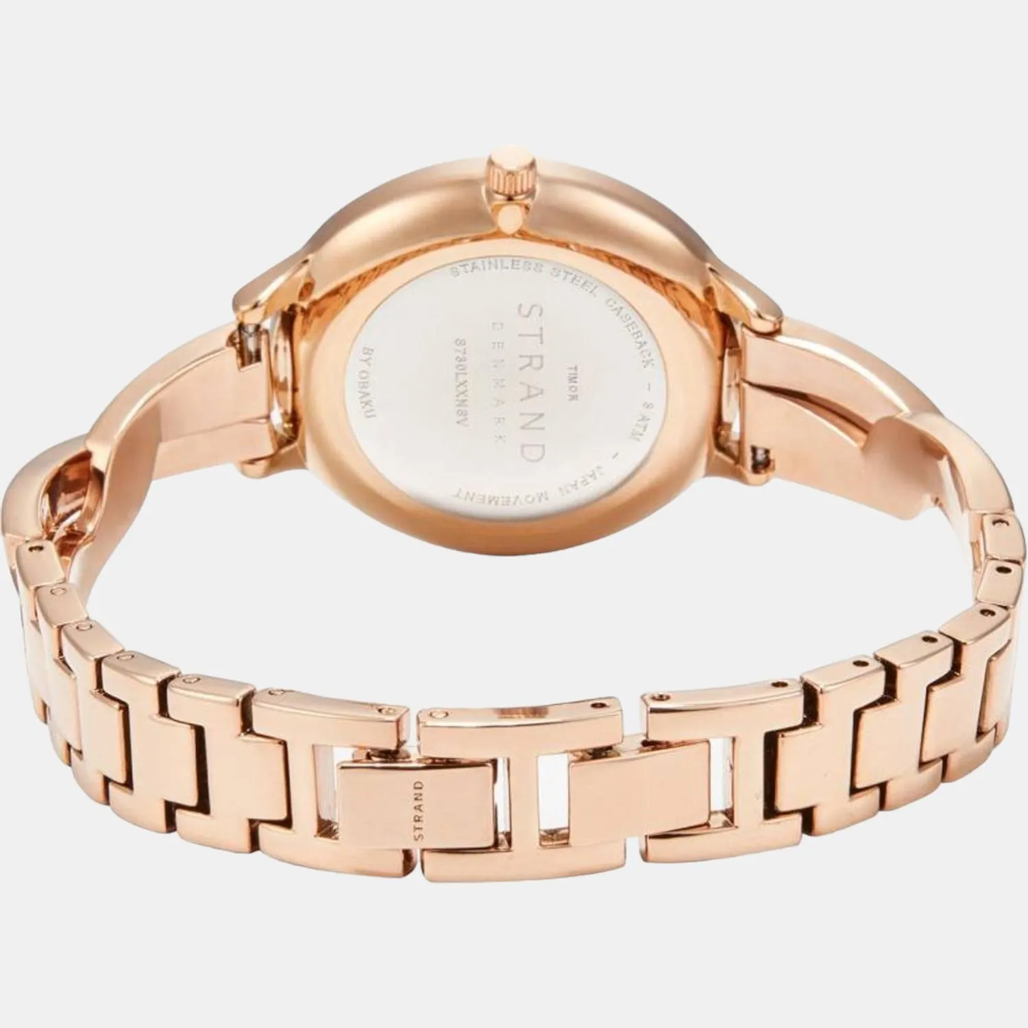 Women Rose Gold Analog Stainless Steel Watch S730LXXNSV