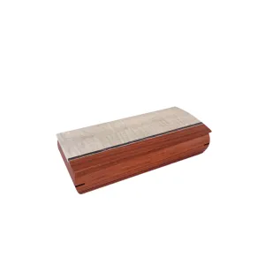 Wooden Cache Box in Bubinga, Maple   Wenge