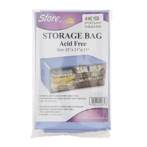 Zippered Blanket Quilt Storage Bag